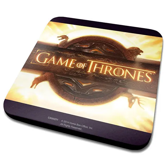 Game of Thrones Opening Logo single coaster product photo