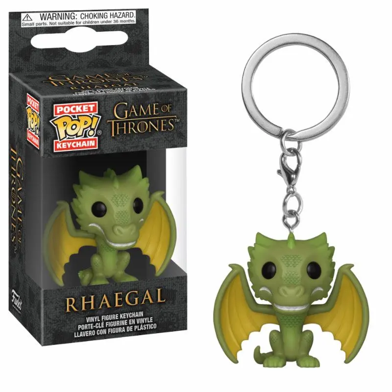 Game of Thrones Pocket POP! Vinyl Keychain Rhaegal 4 cm product photo