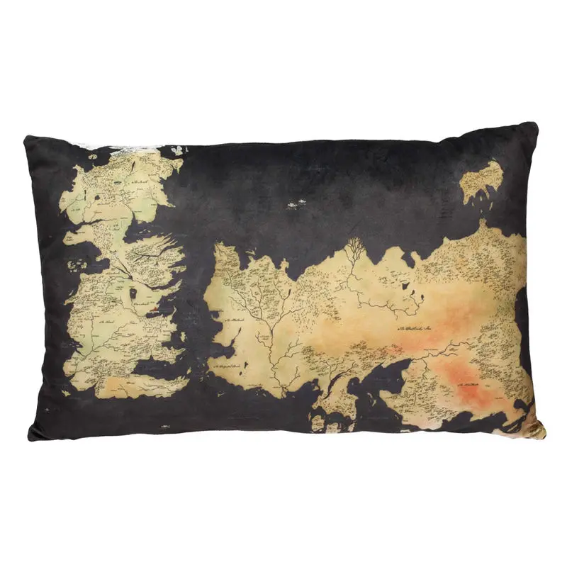 Game of Thrones Ponient Map cushion termékfotó