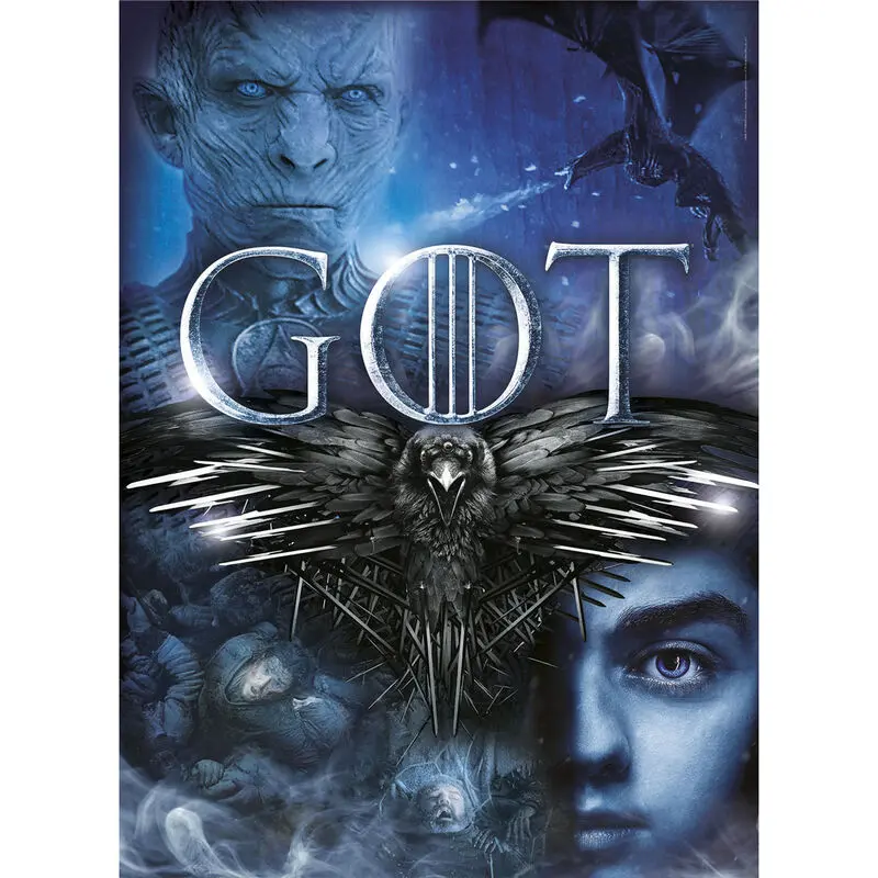 Game of Thrones Jigsaw Puzzle Three-Eyed Raven (1000 pieces) product photo