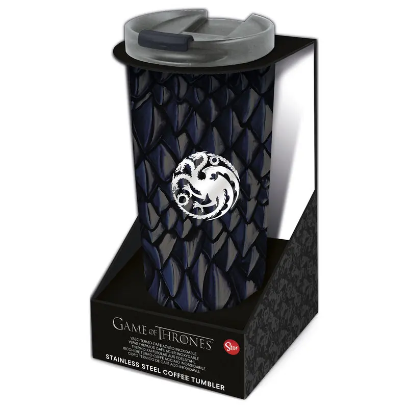 Game of Thrones stainless steel coffee tumbler 425ml product photo