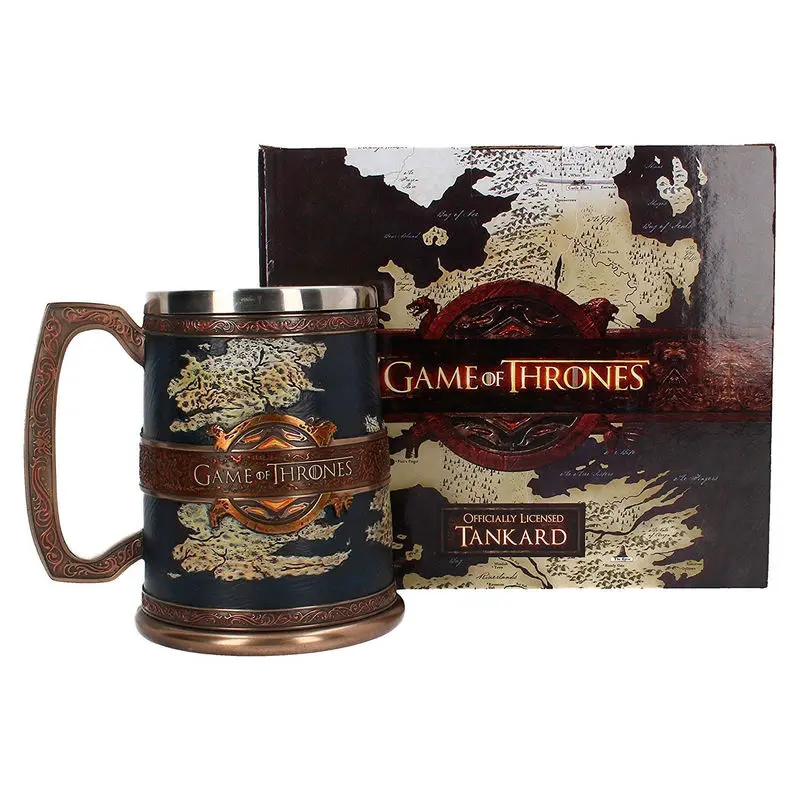 Game of Thrones Seven Kingdoms Westeros Essos Tankard mug product photo