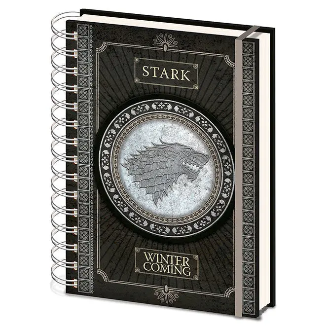 Game of Thrones Stark A5 notebook product photo