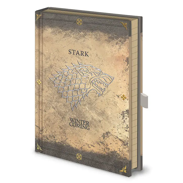 Game of Thrones Stark A5 premium notebook product photo