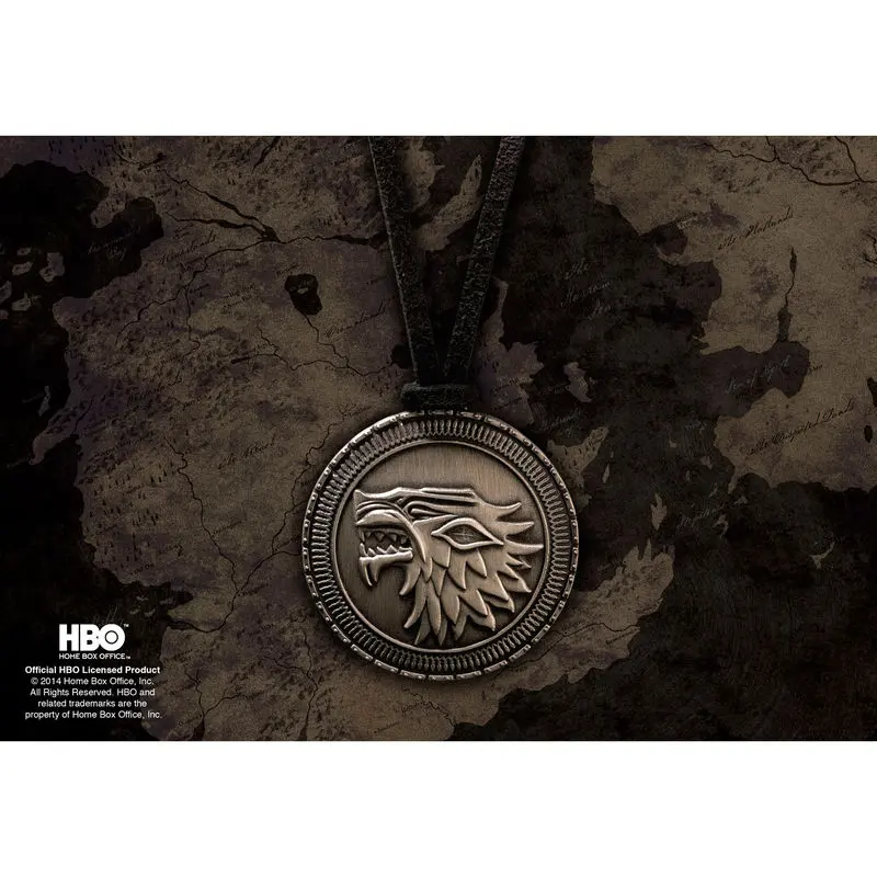 Game of Thrones Stark Shield costume pendant product photo
