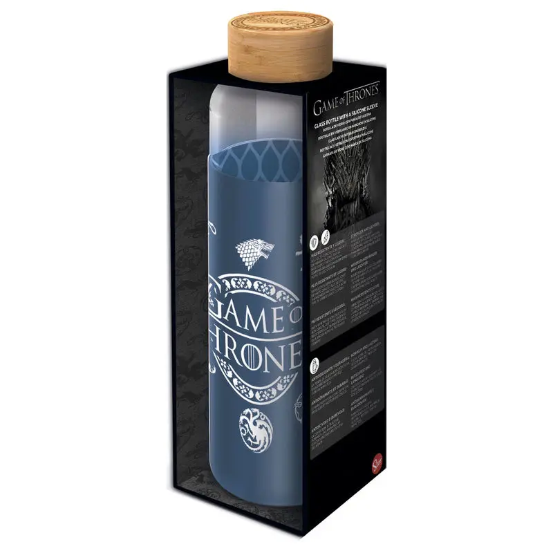 Game of Thrones silicone cover glass bottle 585ml product photo