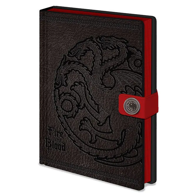 Game of Thrones Targaryen A5 premium notebook product photo