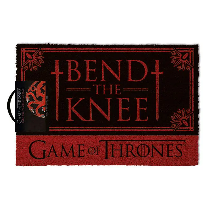 Game of Thrones Targaryen Bend and Knee doormats product photo
