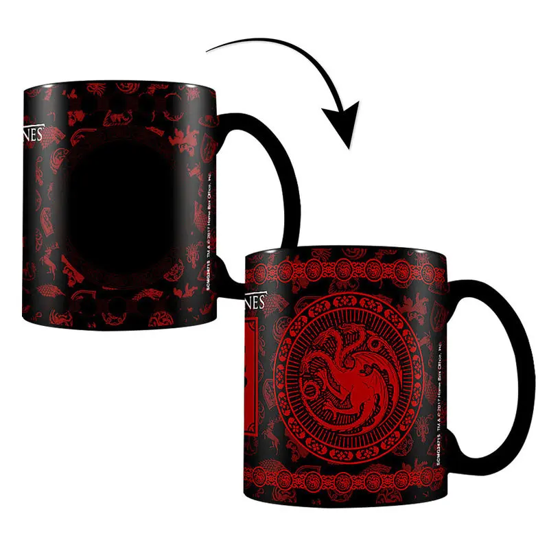 Game of Thrones Targaryen heat changing mug product photo