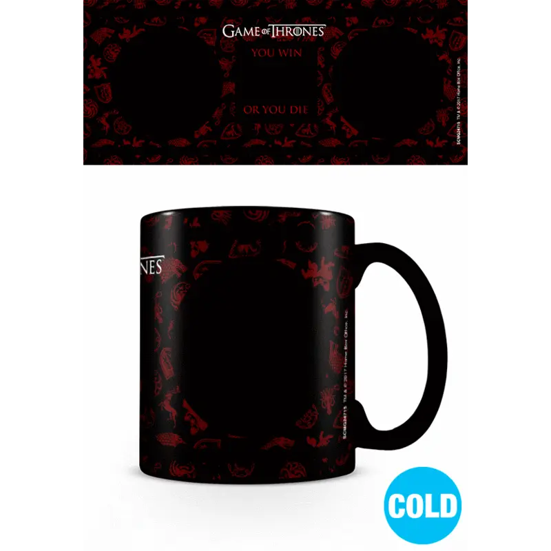 Game of Thrones Targaryen heat changing mug product photo