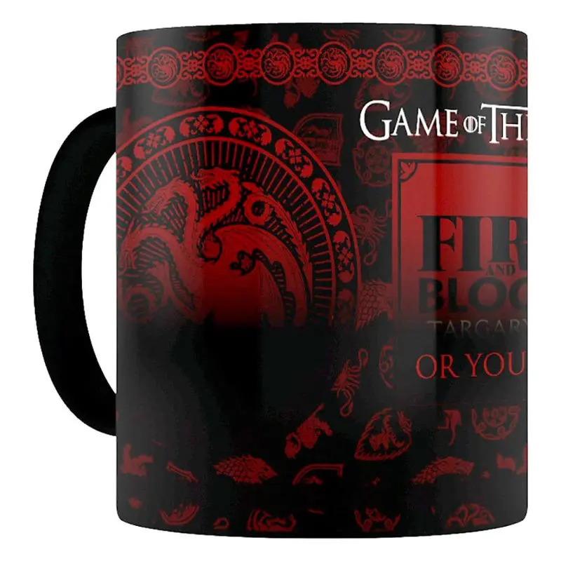 Game of Thrones Targaryen heat changing mug product photo