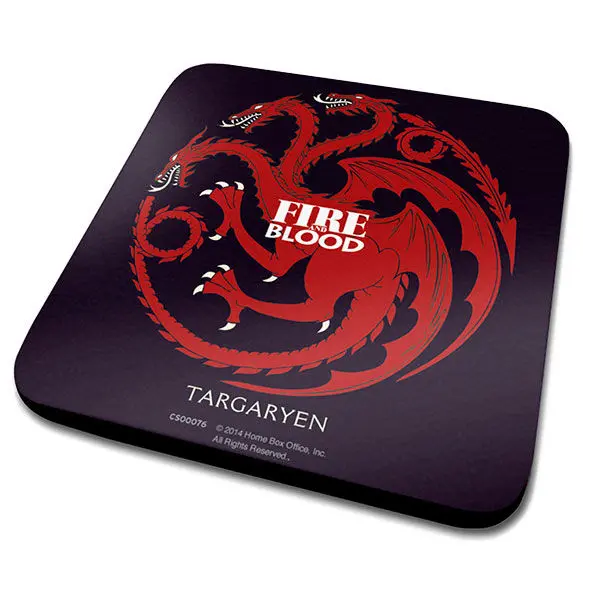 Game of Thrones Targaryen single coaster product photo
