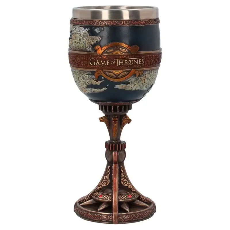 Game of Thrones The Seven Kingdoms Map goblet product photo
