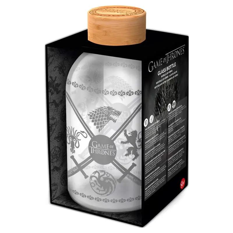 Game of Thrones glass bottle 620ml product photo