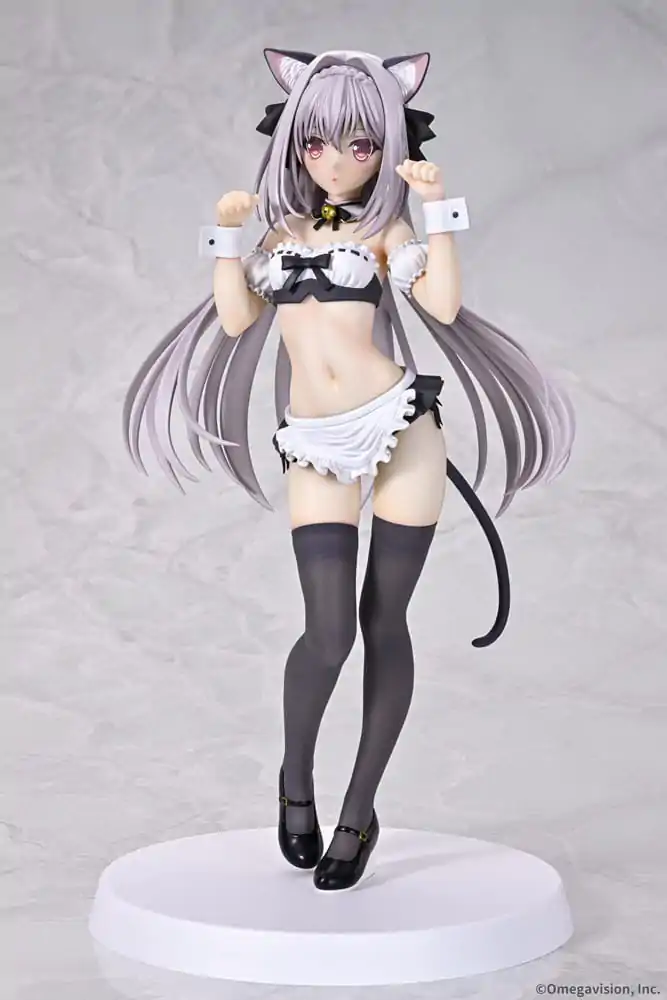 Tsuki ni Yorisou Otome no Sahou PVC Statue 1/6 Luna Sakurakouji Cat Maid Ver. 26 cm termékfotó