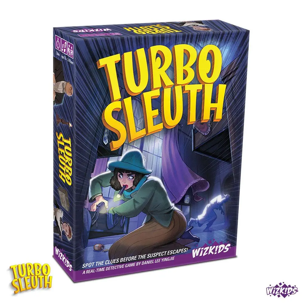 Turbo Sleuth Board Game *English Version* product photo
