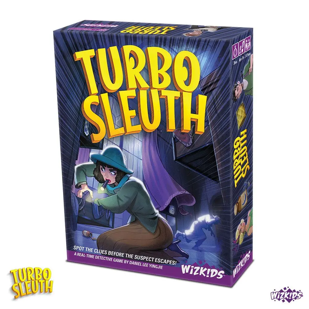 Turbo Sleuth Board Game *English Version* product photo