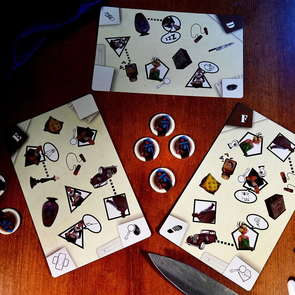 Turbo Sleuth Board Game *English Version* product photo