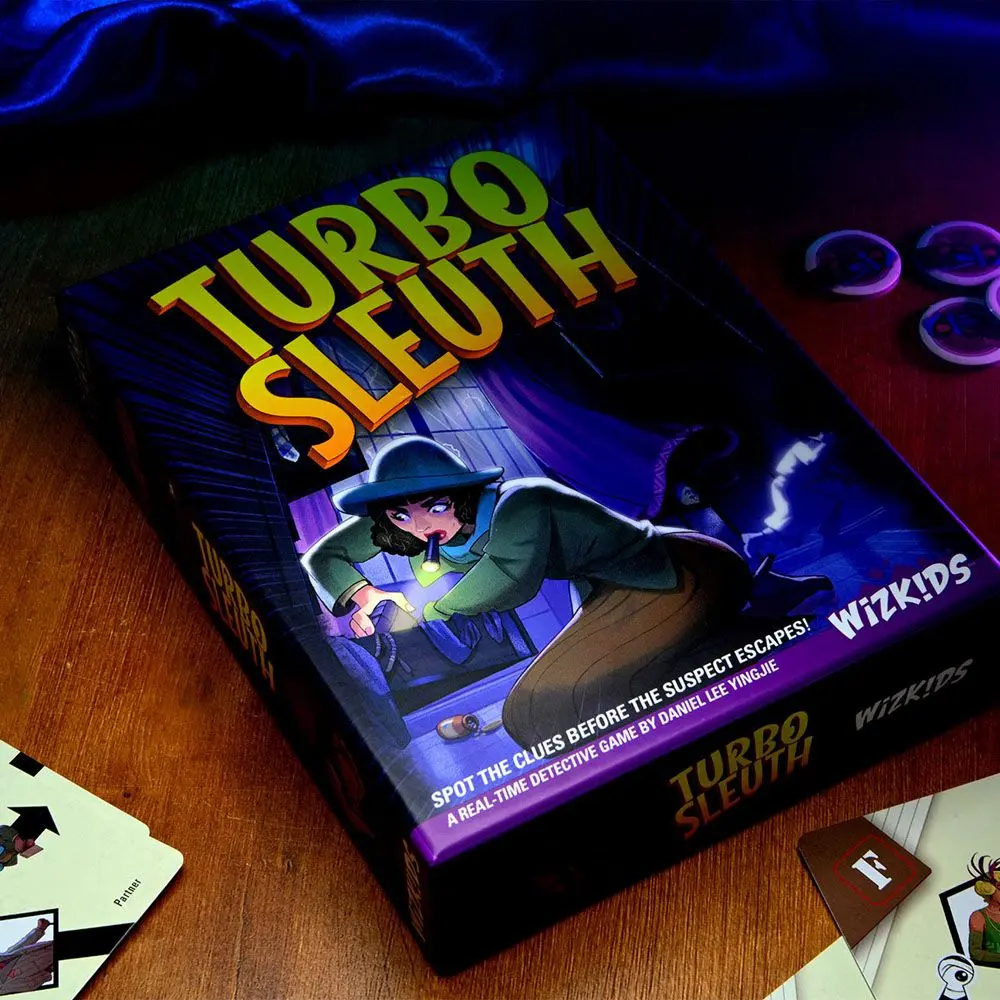 Turbo Sleuth Board Game *English Version* product photo