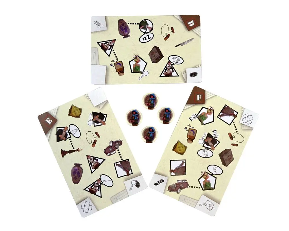 Turbo Sleuth Board Game *English Version* product photo