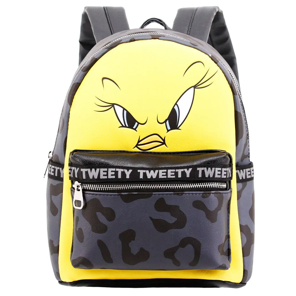 Looney Toones Fashion Backpack Tweety Angry Face product photo