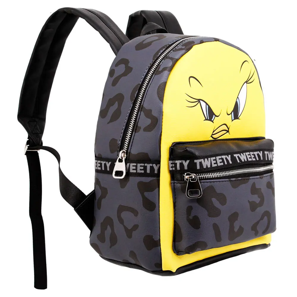 Looney Toones Fashion Backpack Tweety Angry Face product photo