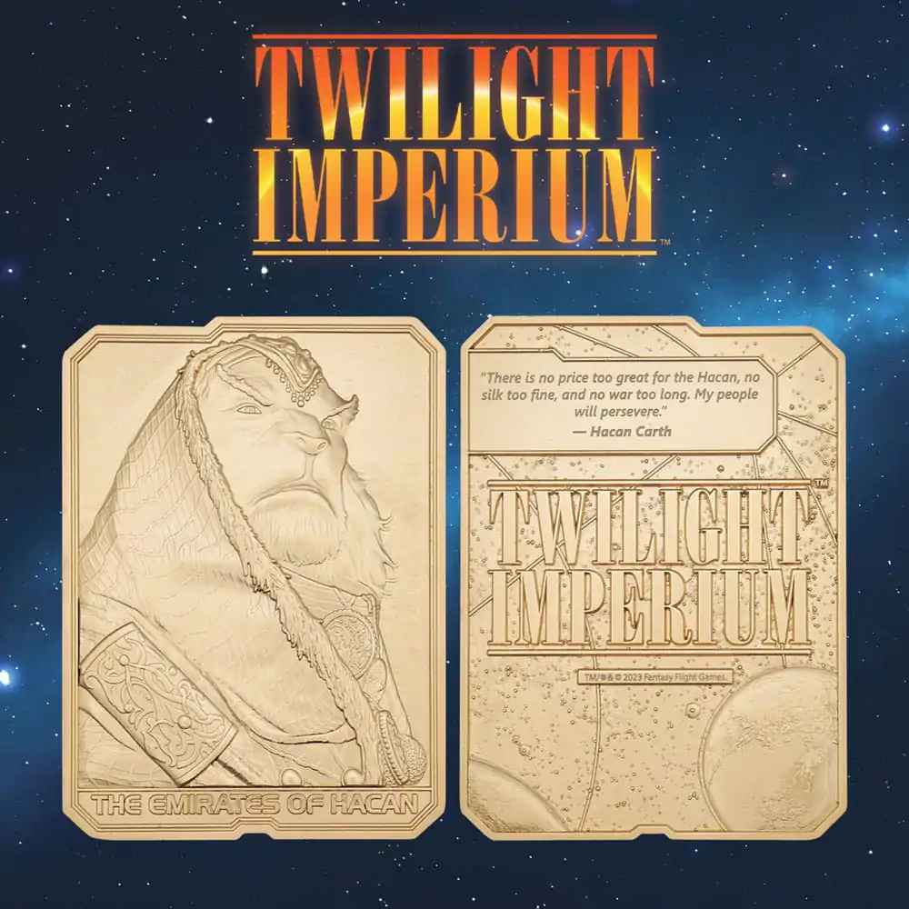 Twilight Imperium Ingot The Emirates of Hacan Limited Edition product photo