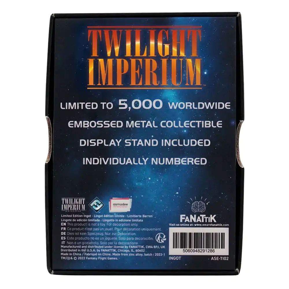 Twilight Imperium Ingot The Federation of Sol Limited Edition termékfotó