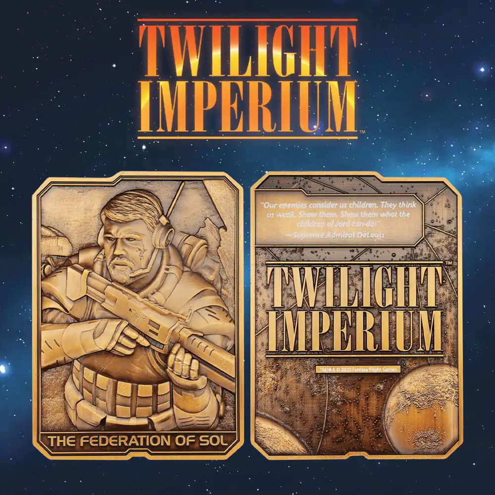 Twilight Imperium Ingot The Federation of Sol Limited Edition termékfotó