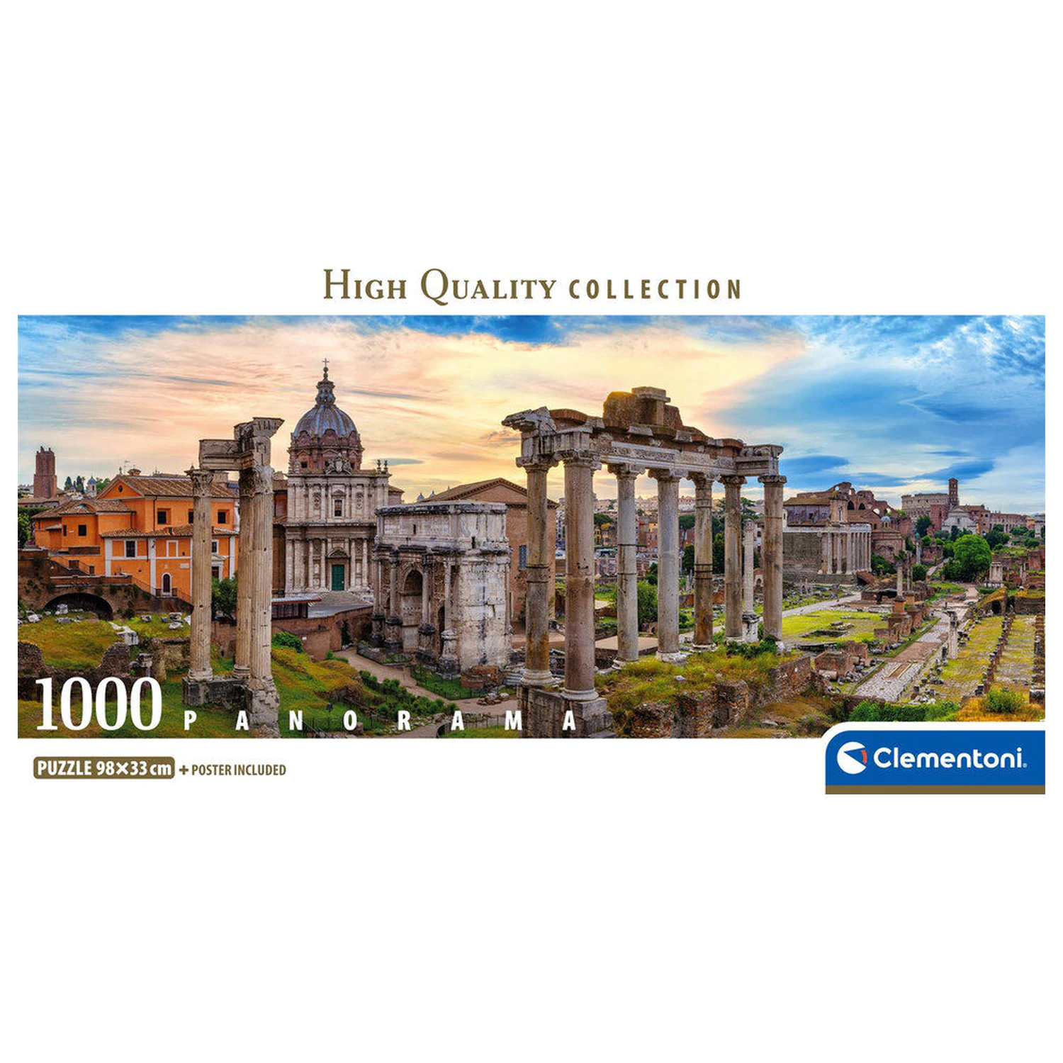 Twilight Over The Eternal Empire panorama puzzle 1000pcs product photo