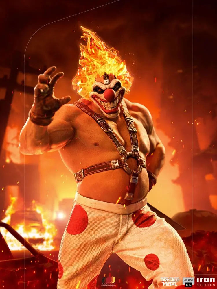 Twisted Metal Art Scale Statue 1/10 Sweet Tooth 27 cm product photo