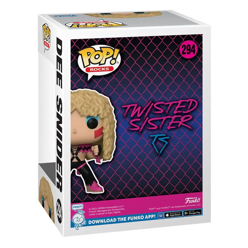 Twisted Sister POP! Rocks Vinyl Figure Dee Snider 9 cm product photo