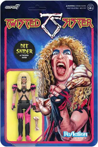 Twisted Sister  ReAction Action Figure Dee Snider 10 cm termékfotó