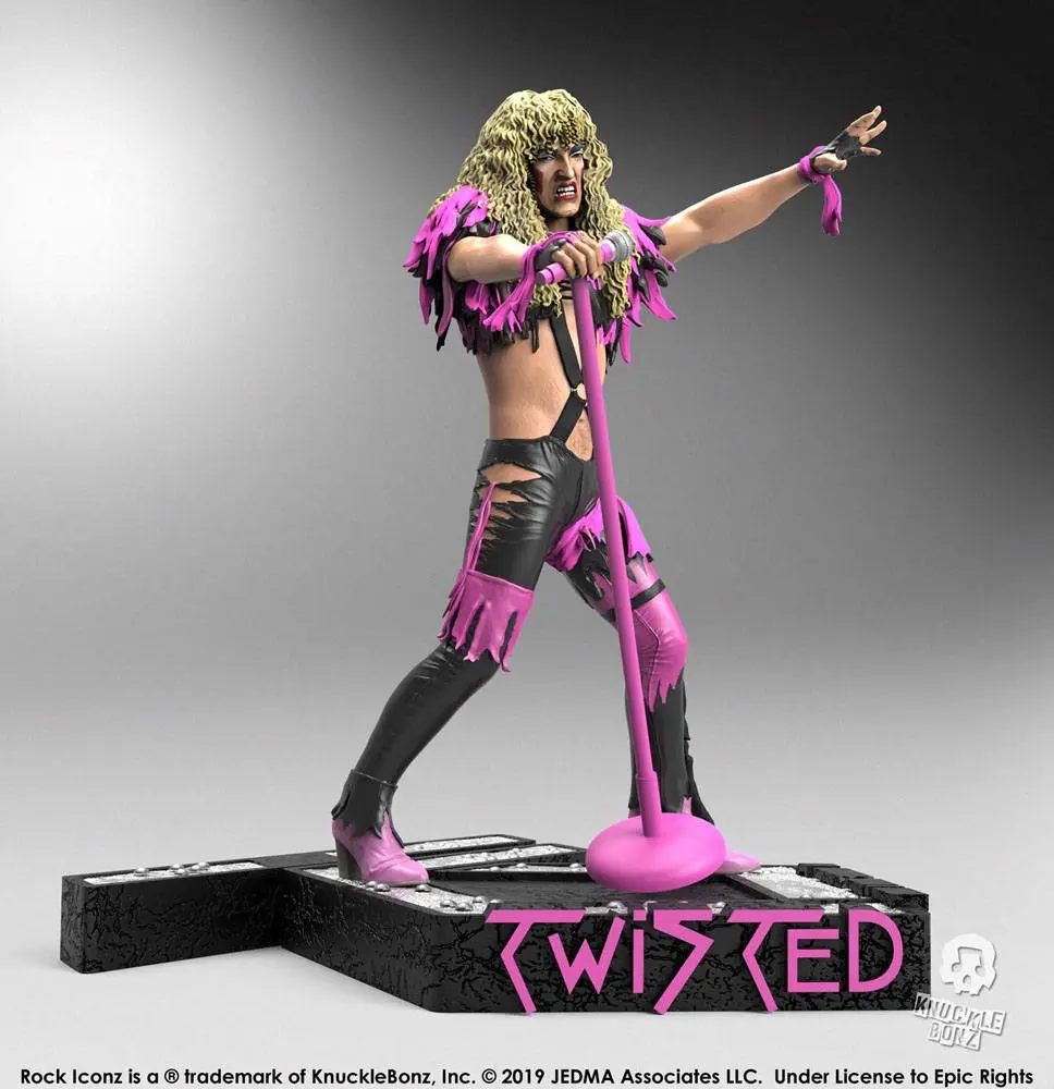 Twisted Sister Rock Iconz Statue 2-Pack Dee Snider &amp; Jay Jay French Limited Edition 22 cm product photo