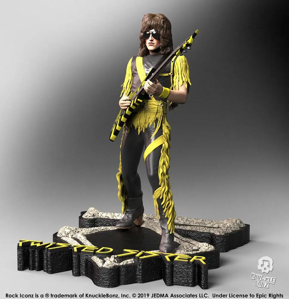 Twisted Sister Rock Iconz Statue 2-Pack Dee Snider &amp; Jay Jay French Limited Edition 22 cm product photo