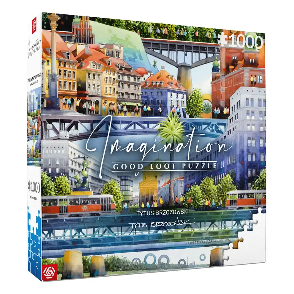 Tytus Brzozowski Imagination Puzzle Warsaw Bridges (1000 pieces) termékfotó