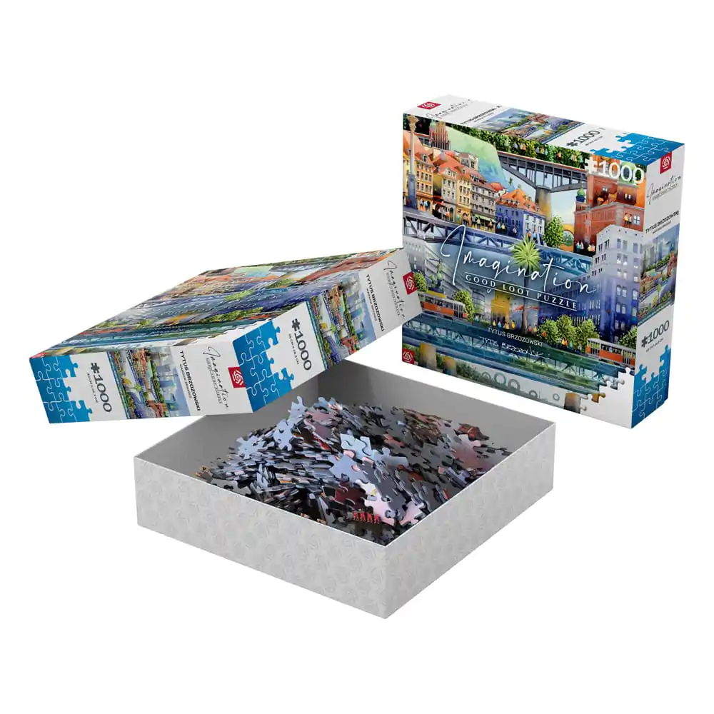 Tytus Brzozowski Imagination Puzzle Warsaw Bridges (1000 pieces) termékfotó