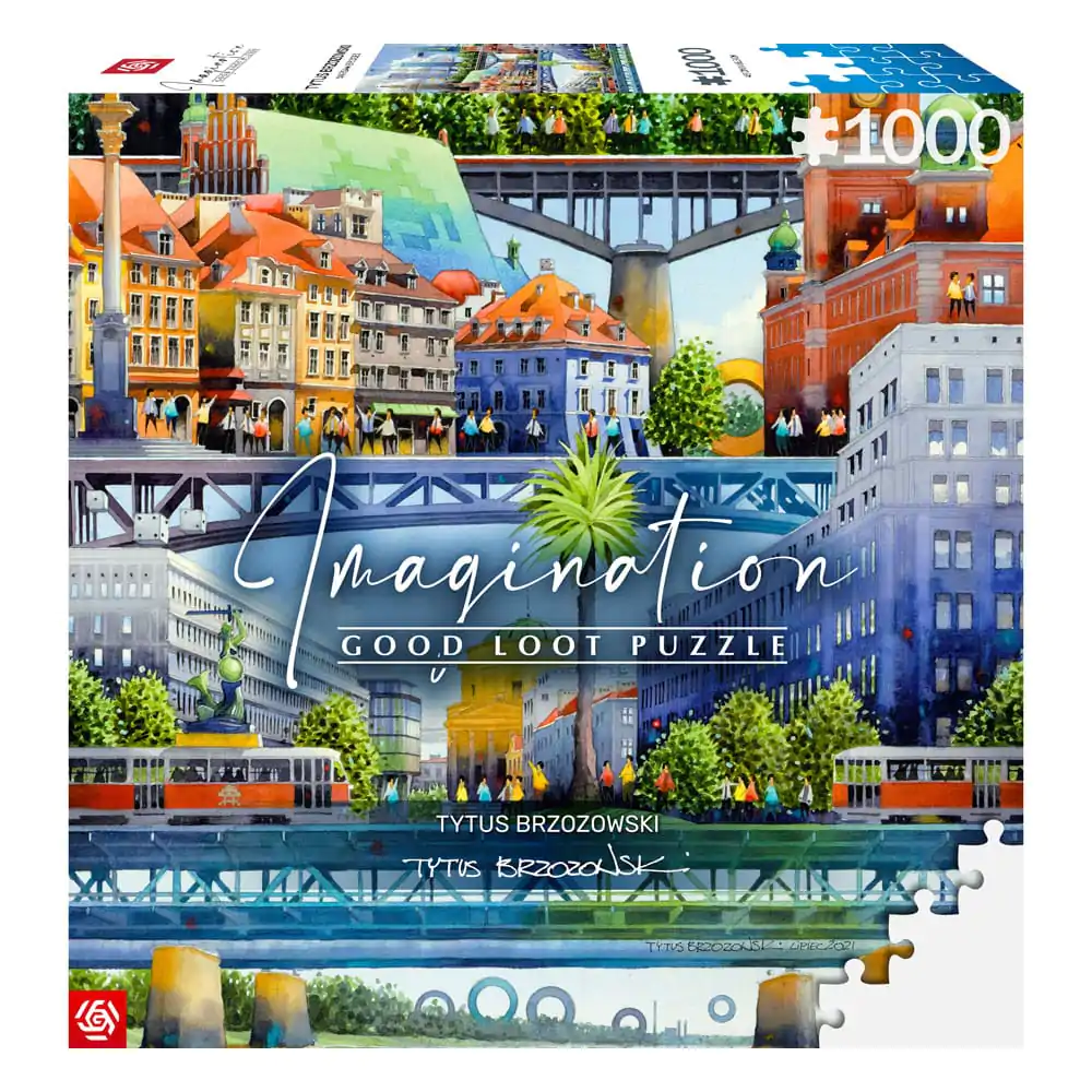 Tytus Brzozowski Imagination Puzzle Warsaw Bridges (1000 pieces) termékfotó