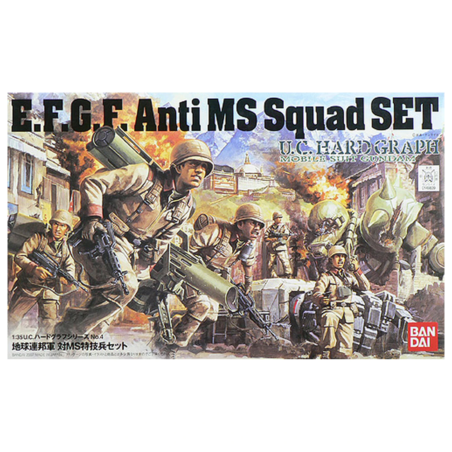U.C. Hard Graph 1/35 Mobile Suit Gundam E.F.G.F. Anti MS Squad product photo