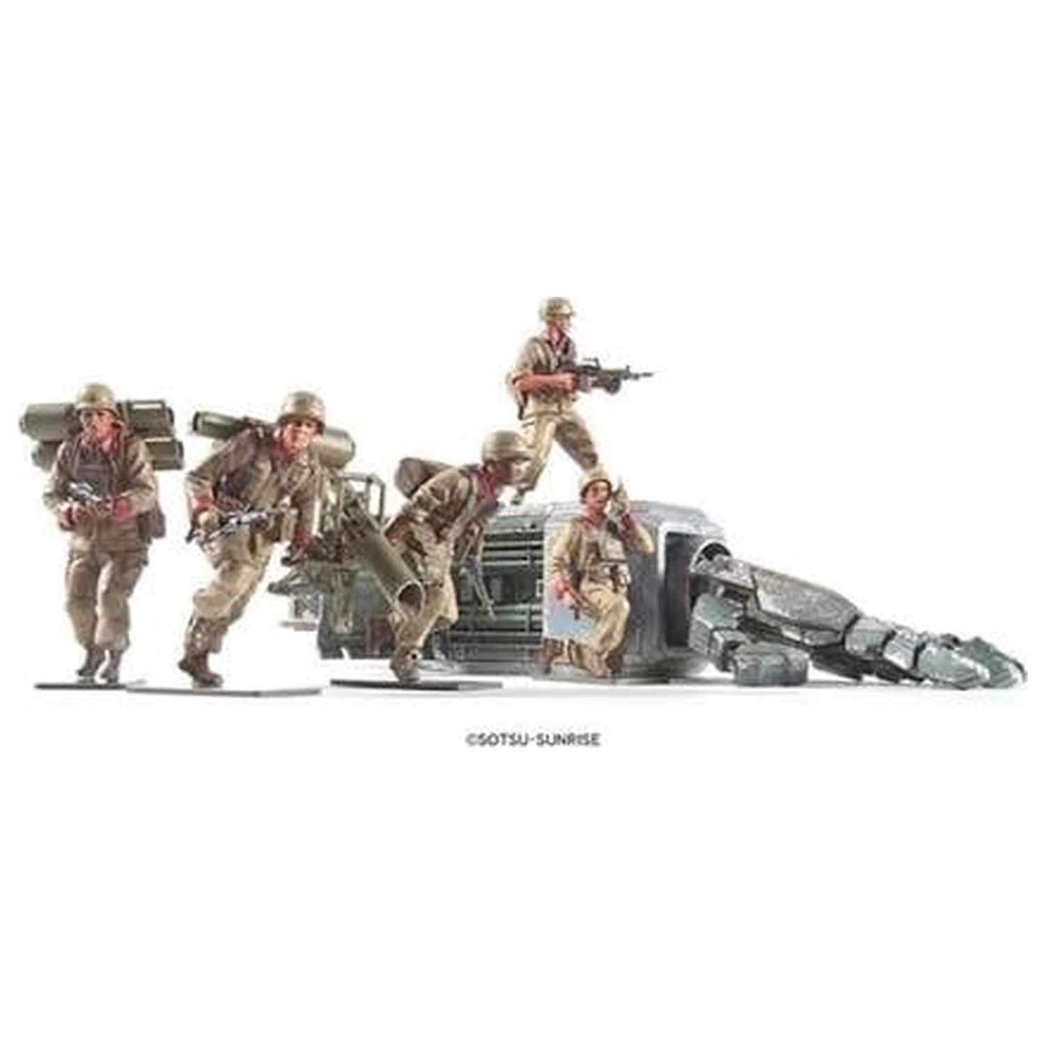 U.C. Hard Graph 1/35 Mobile Suit Gundam E.F.G.F. Anti MS Squad product photo