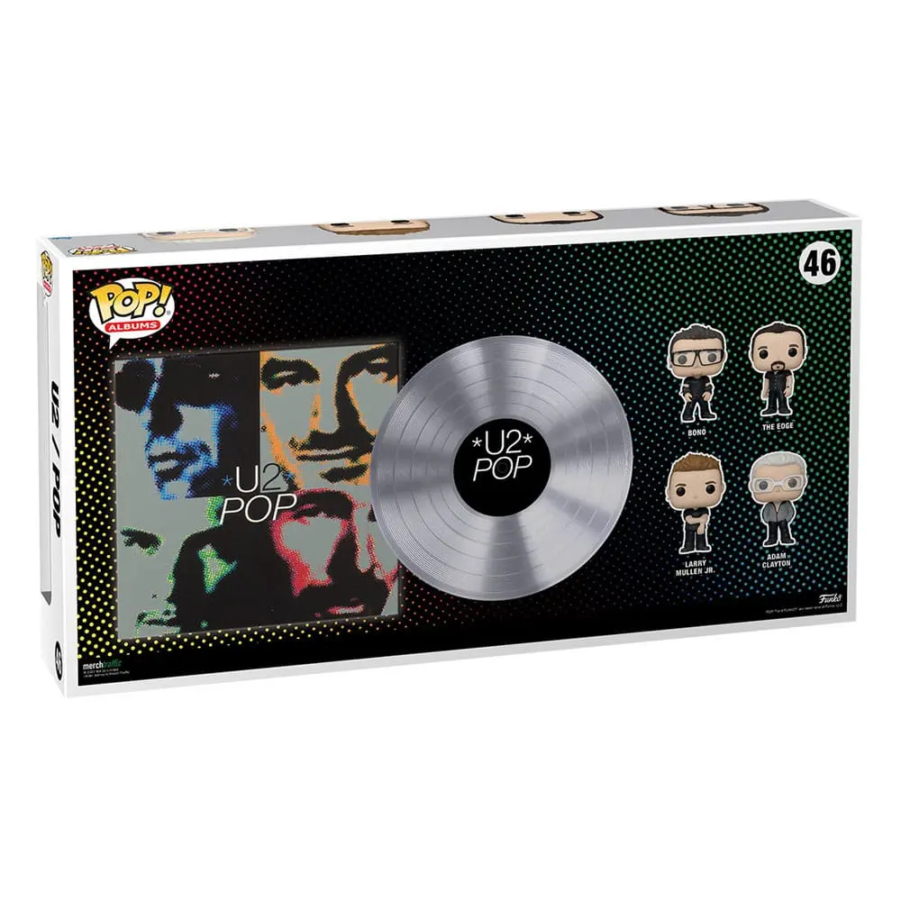 U2 POP! Albums DLX Vinyl Figure 4-Pack POP 9 cm termékfotó