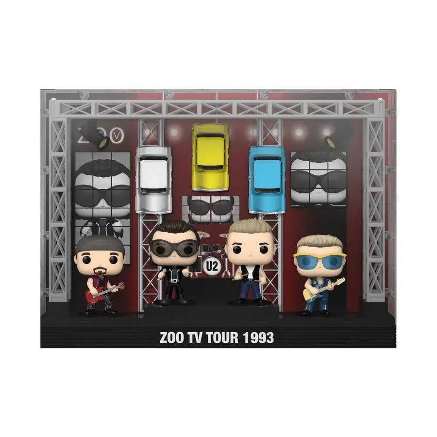 U2 POP! Moments DLX Vinyl Figure 4-Pack Zoo TV 1993 Tour 9 cm termékfotó