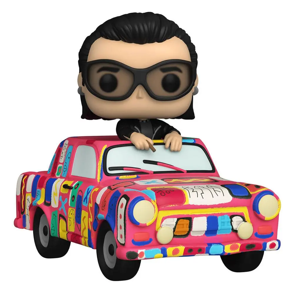 U2 POP! Rides Super Deluxe Vinyl Figure AB Car w/Bono 15 cm product photo
