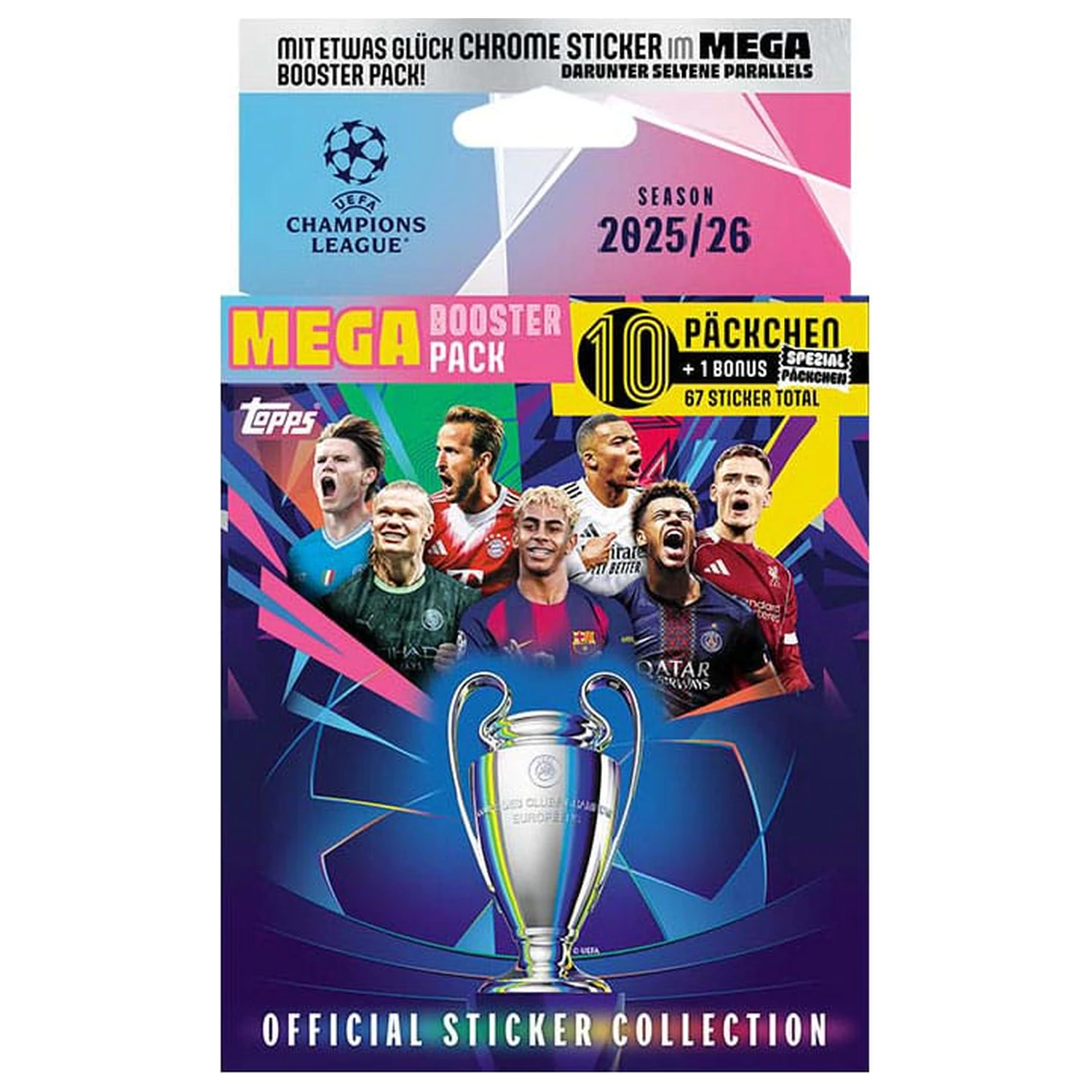 UEFA Champions League 2025/26 Sticker Collection Mega Eco Pack product photo
