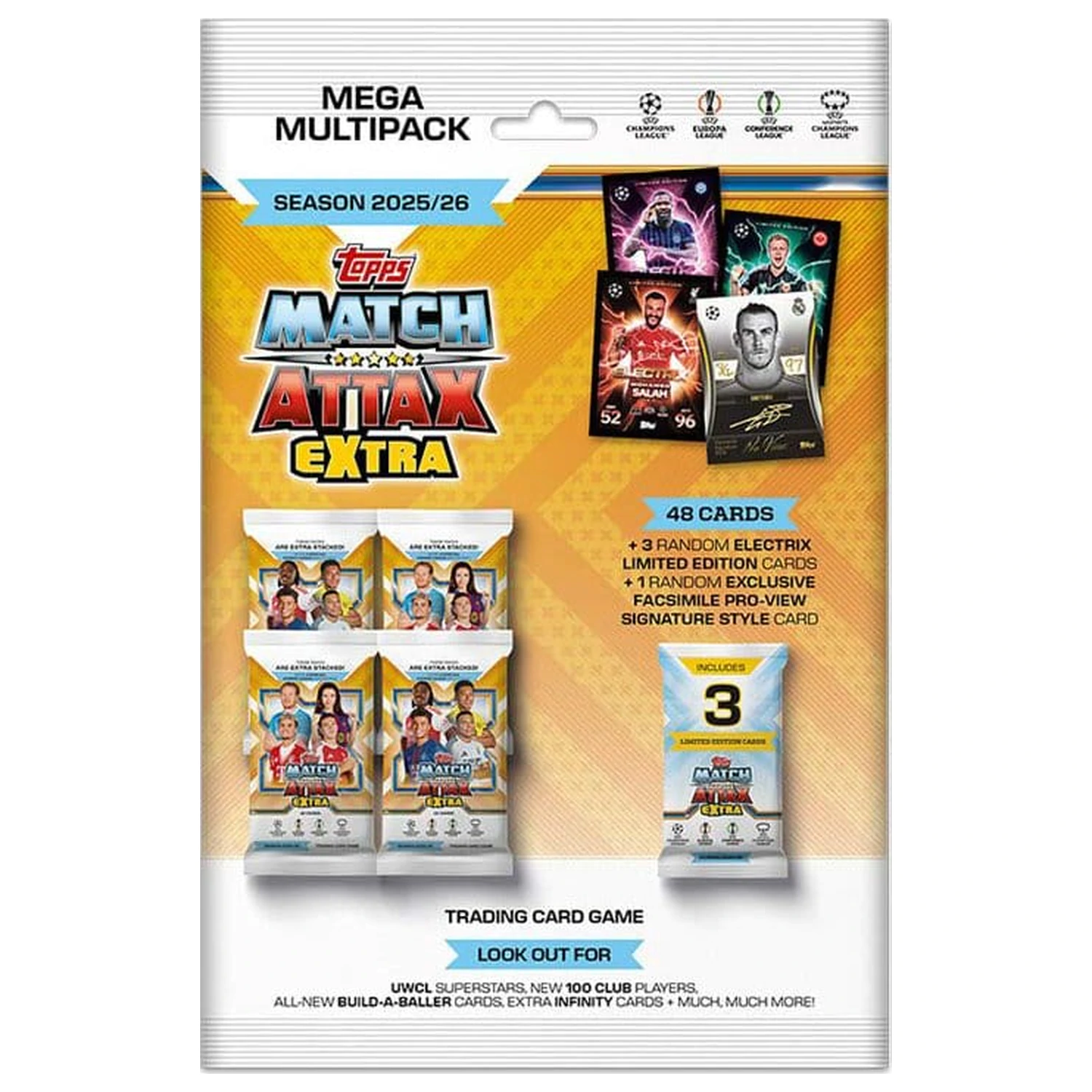 UEFA Champions League Match Attax Extra Trading Cards 2025/26 Mega Multipack product photo