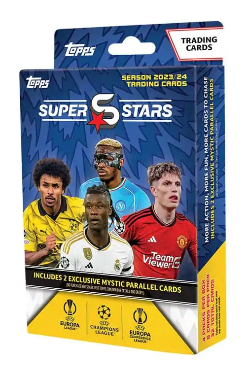 UEFA Champions League Super Stars 2023/24 Trading Cards Hanger Pack *English Version* termékfotó