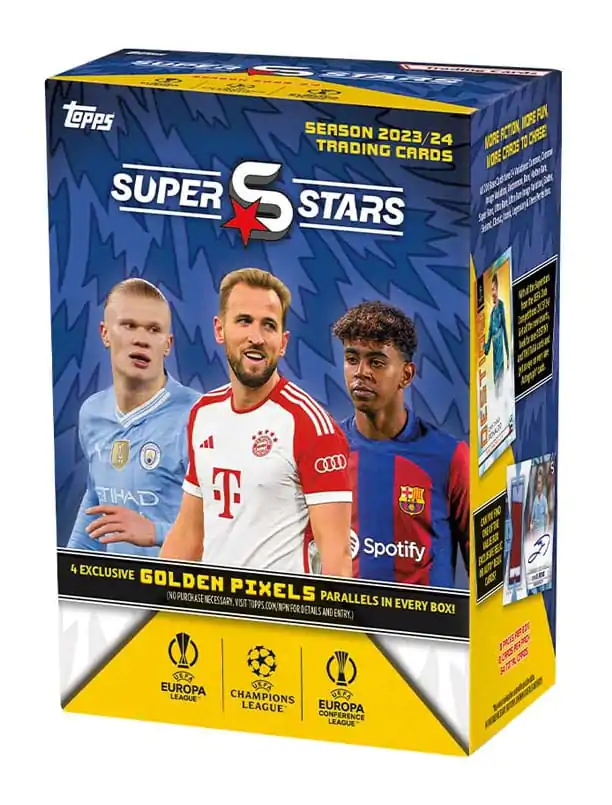 UEFA Champions League Super Stars 2023/24 Trading Cards Value Box *English Version* termékfotó