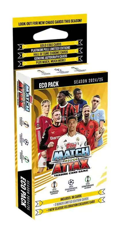 UEFA Club Competitions Match Attax TCG Saison 2024/25 Eco Pack *German Version* product photo