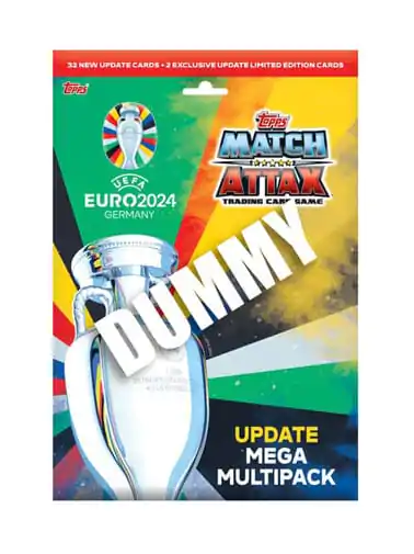 UEFA EURO 2024 Trading Cards Update Mega Multipack termékfotó