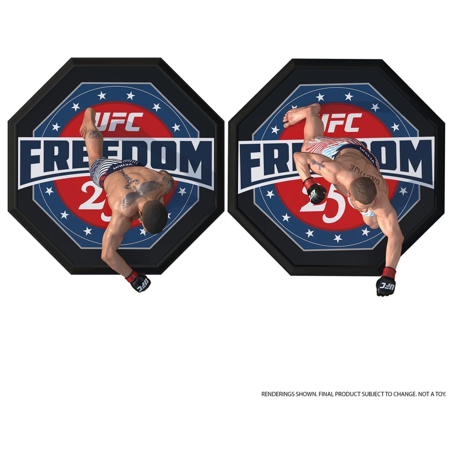 UFC McFarlane’s SportsPicks Action Figures 2-Pack Ilia Topuria vs Justin Gaethje (Freedom 250) 18 cm product photo